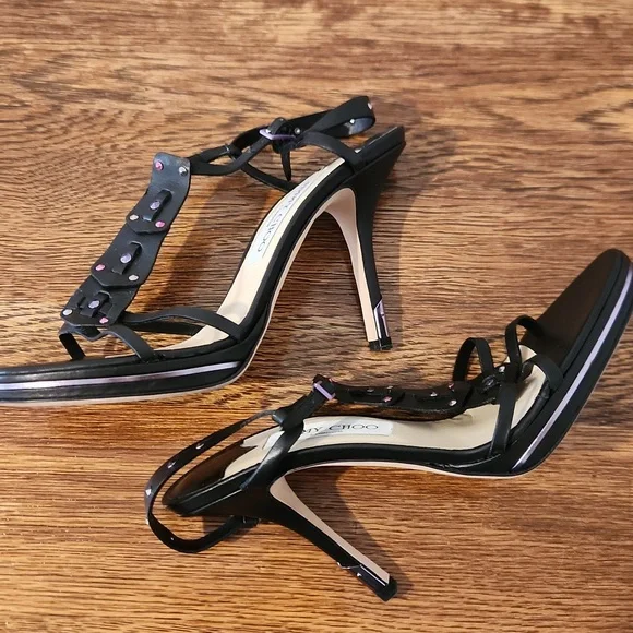 Jimmy Choo Womens Strappy Pumps